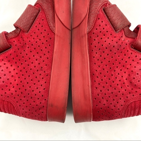 Nike Men’s Flystepper 2K3 Red October Sneakers High Top sz US 11 - Picture 12 of 16